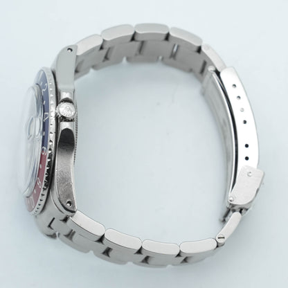Rolex GMT Master 1675 Stainless Steel Pepsi Bezel 40mm