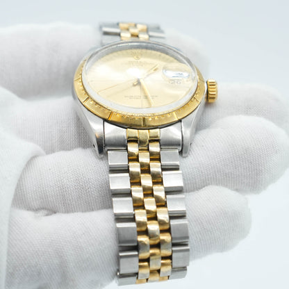 Rolex Oyster Perpetual Date 1512 Zephyr Yellow Gold 34mm