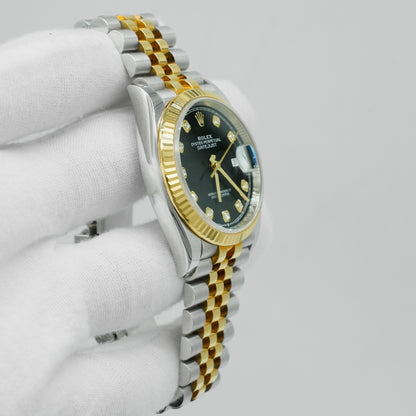 Rolex Datejust 36mm Black Diamonds Dial 126233