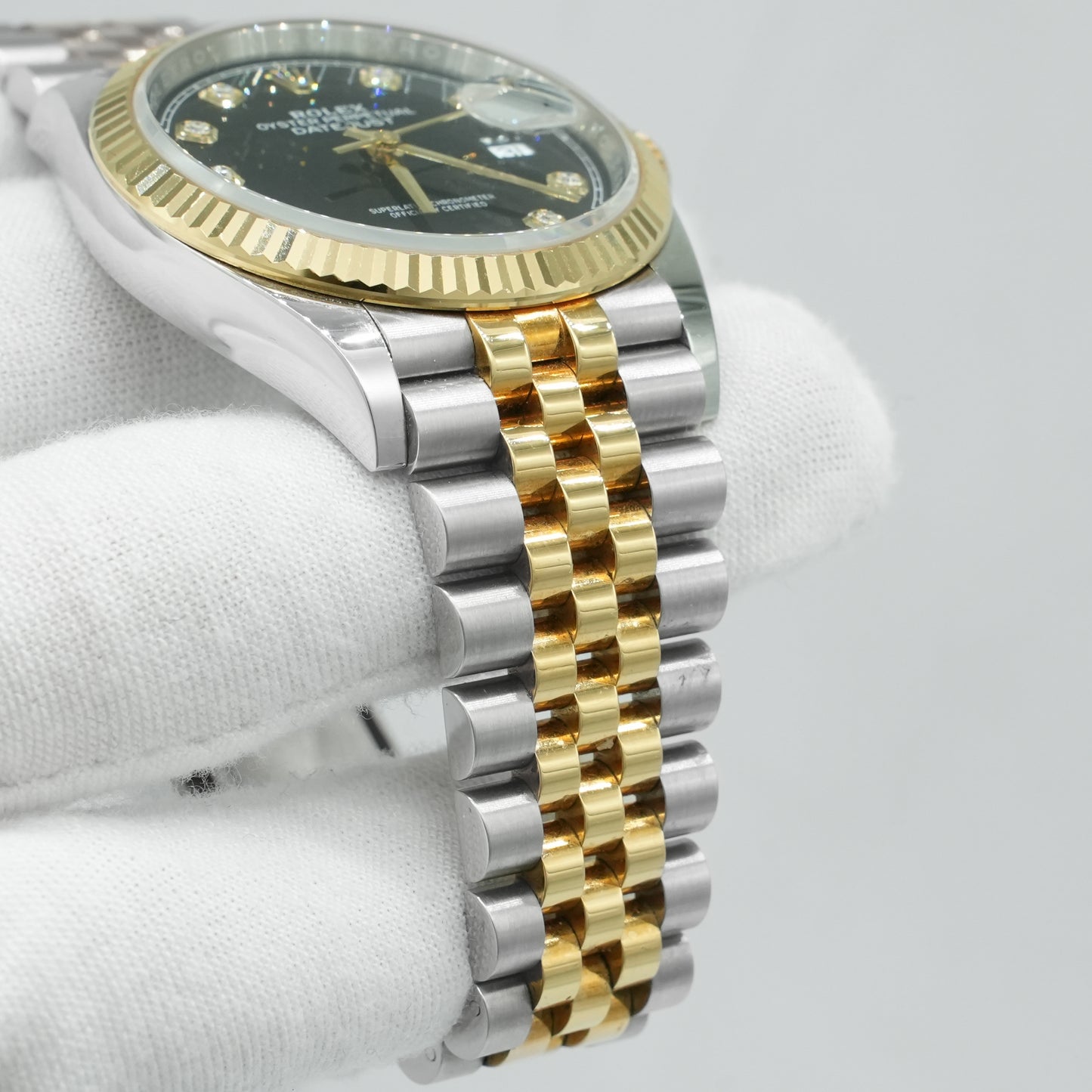 Rolex Datejust 36mm Black Diamonds Dial 126233
