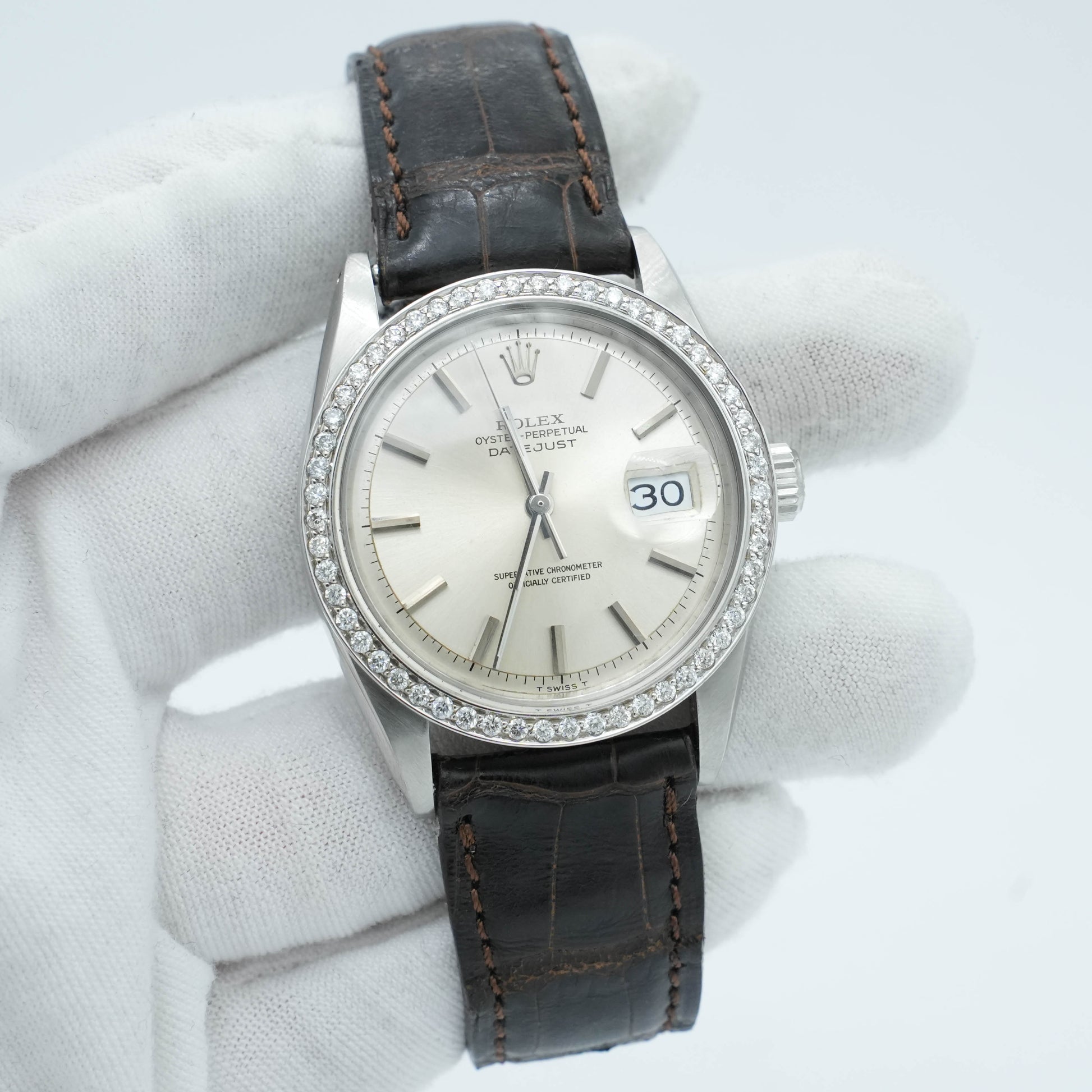 Rolex Datejust 36mm 1601 AM DIAMOND BEZEL