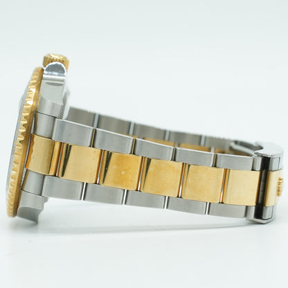 Rolex GMT-Master II Gold & Steel 116713LN Oyster Bracelet Black Dial 40mm