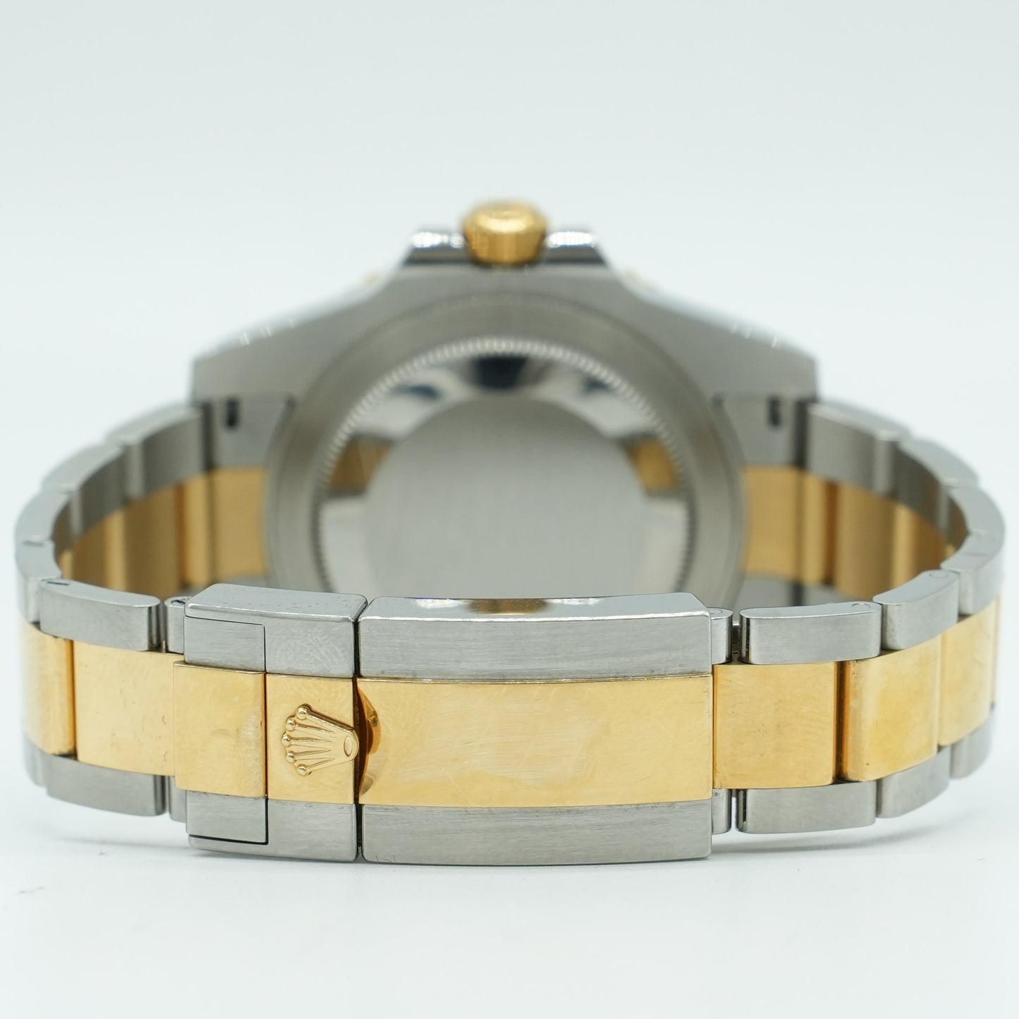 Rolex GMT-Master II Gold & Steel 116713LN Oyster Bracelet Black Dial 40mm