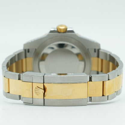 Rolex GMT-Master II Gold & Steel 116713LN Oyster Bracelet Black Dial 40mm