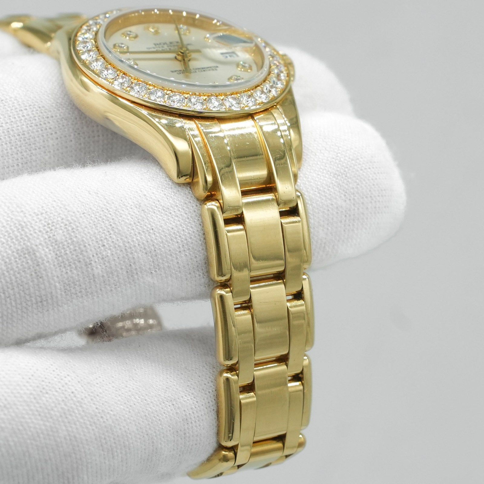 Rolex Lady-Datejust Pearlmaster 80298 with Service Card