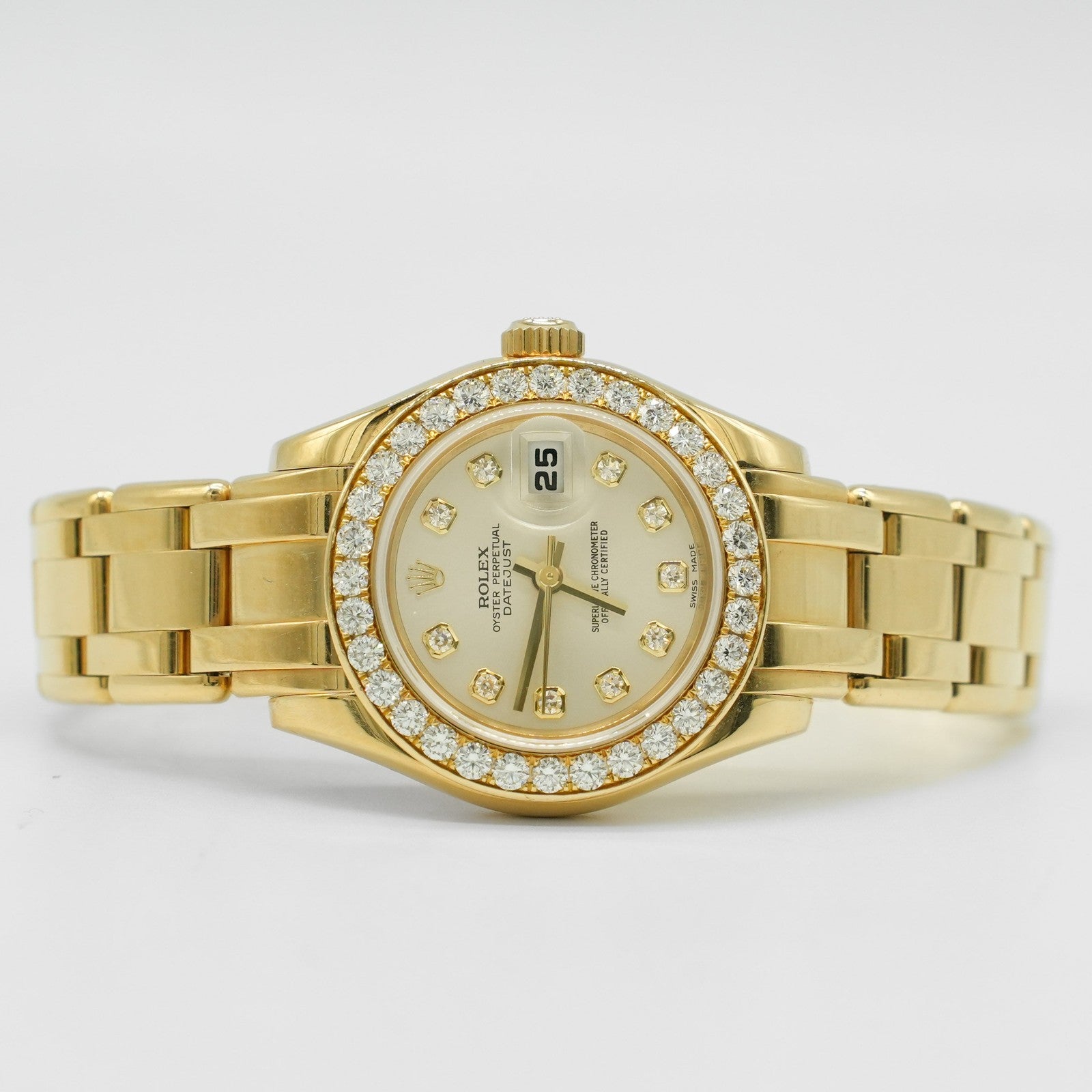 Rolex Lady-Datejust Pearlmaster 80298 with Service Card