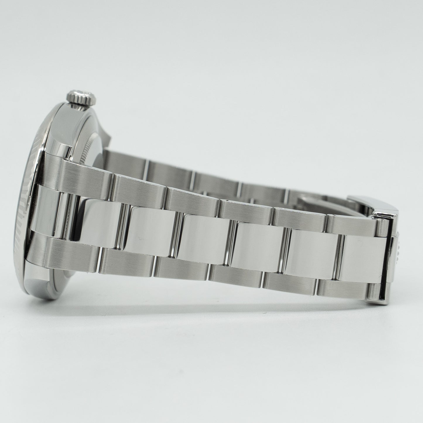 Rolex Datejust 41mm Stainless Steel Factory Black Diamond Dial 126334