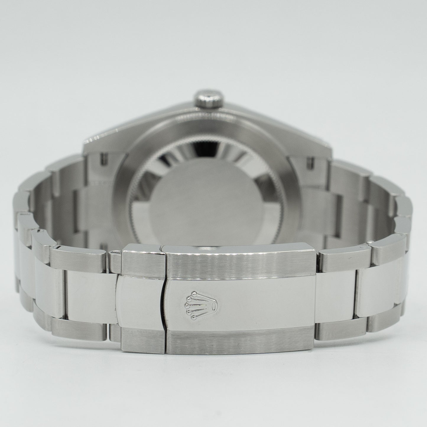 Rolex Datejust 41mm Stainless Steel Factory Black Diamond Dial 126334