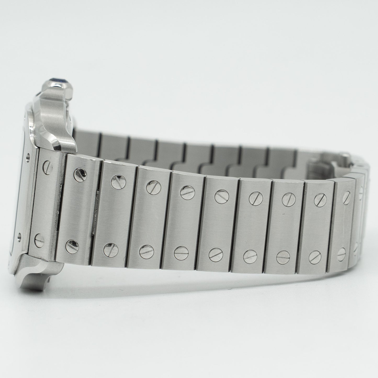 Cartier Santos De Cartier Medium WSSA0029 35MM Silver Dial
