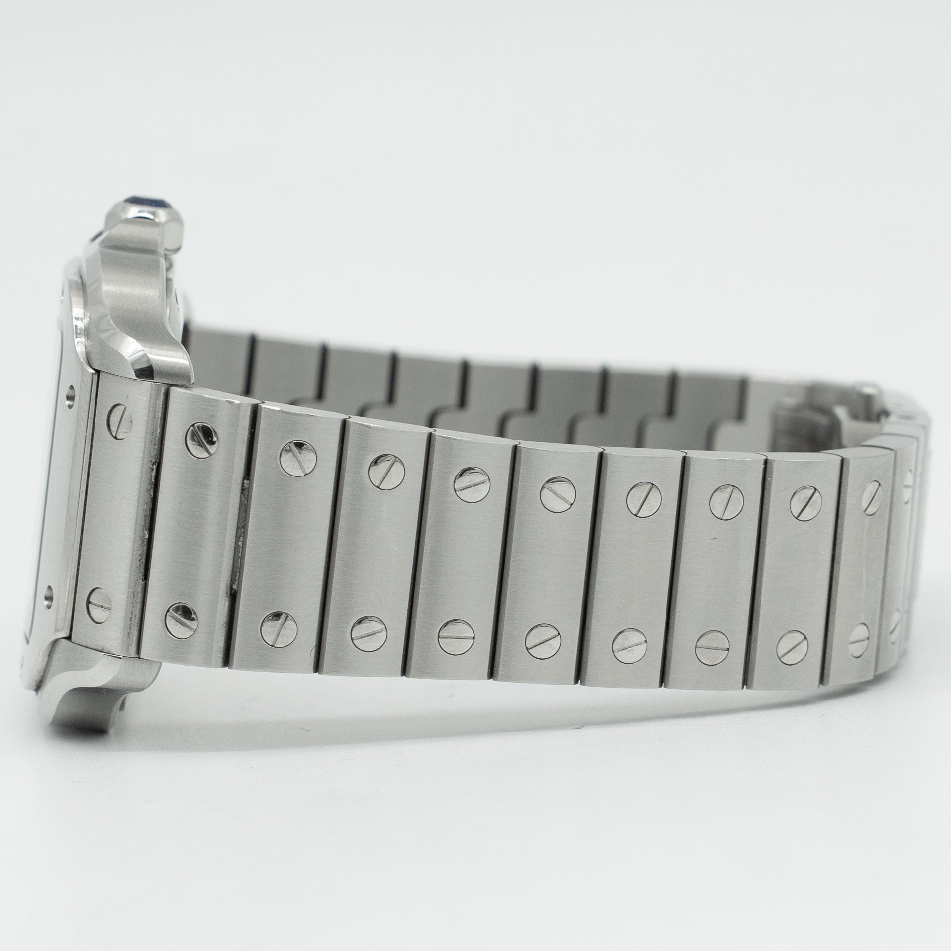 Cartier Santos De Cartier Medium WSSA0029 35MM Silver Dial