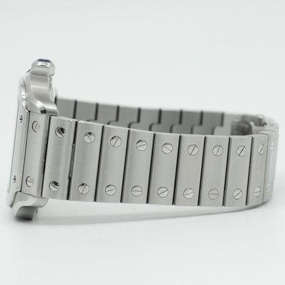 Cartier Santos De Cartier Medium WSSA0029 35MM Silver Dial