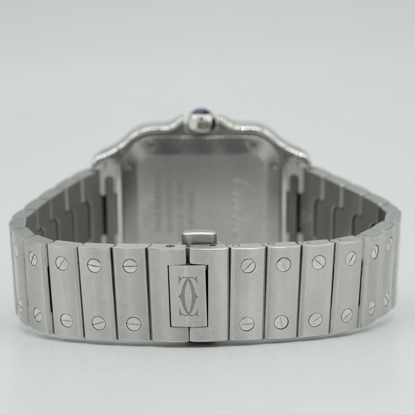 Cartier Santos De Cartier Medium WSSA0029 35MM Silver Dial