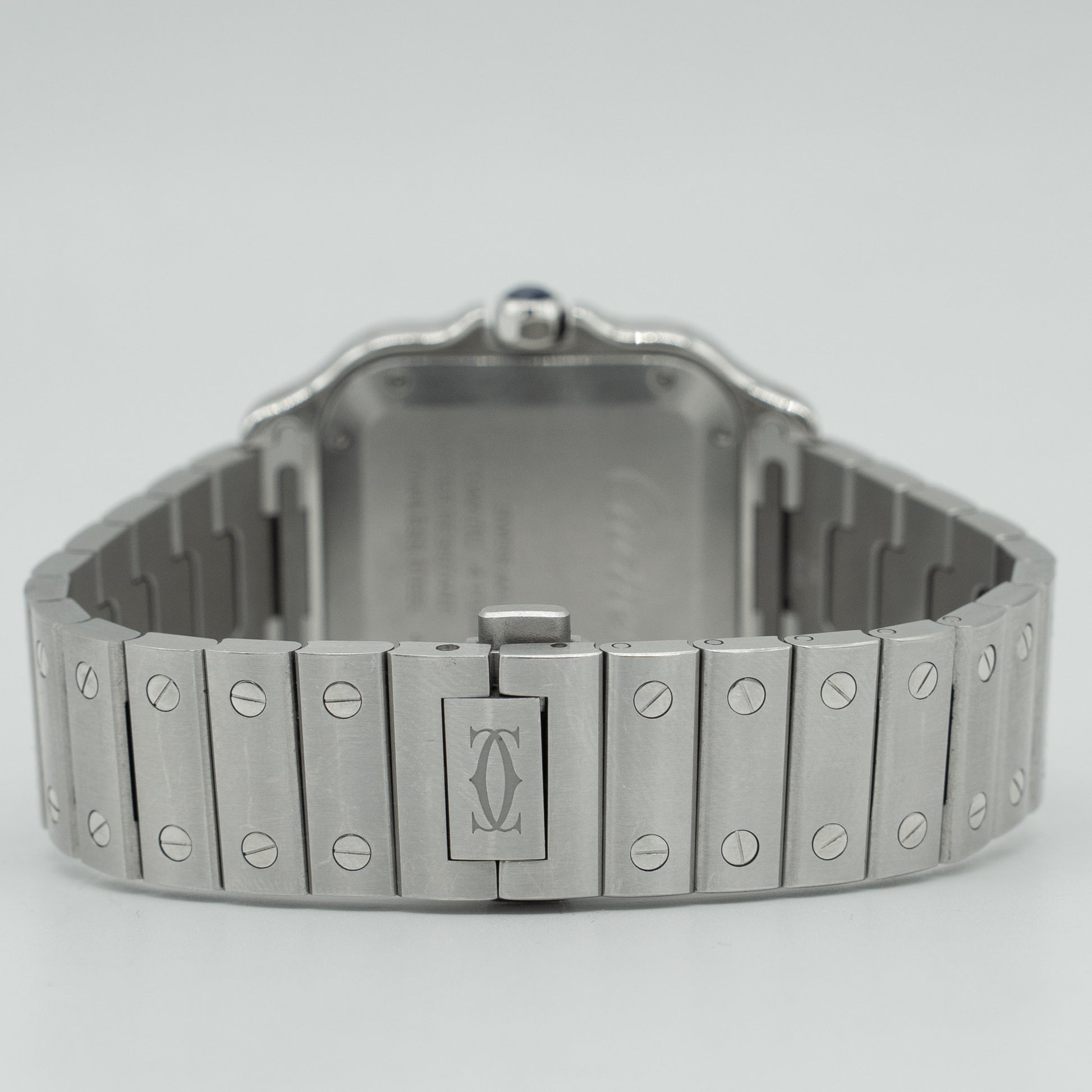 Cartier Santos De Cartier Medium WSSA0029 35MM Silver Dial