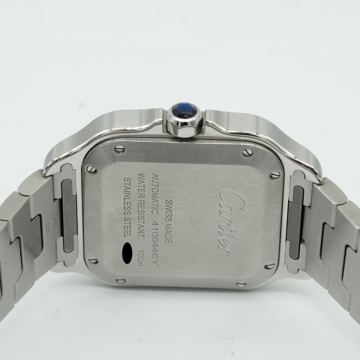 Cartier Santos De Cartier Medium WSSA0029 35MM Silver Dial