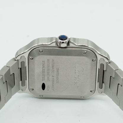 Cartier Santos De Cartier Medium WSSA0029 35MM Silver Dial