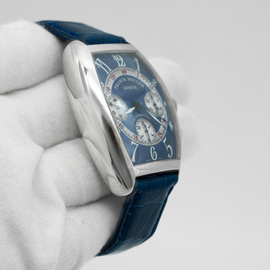 Franck Muller Cintrée Curvex 7850 CC White gold