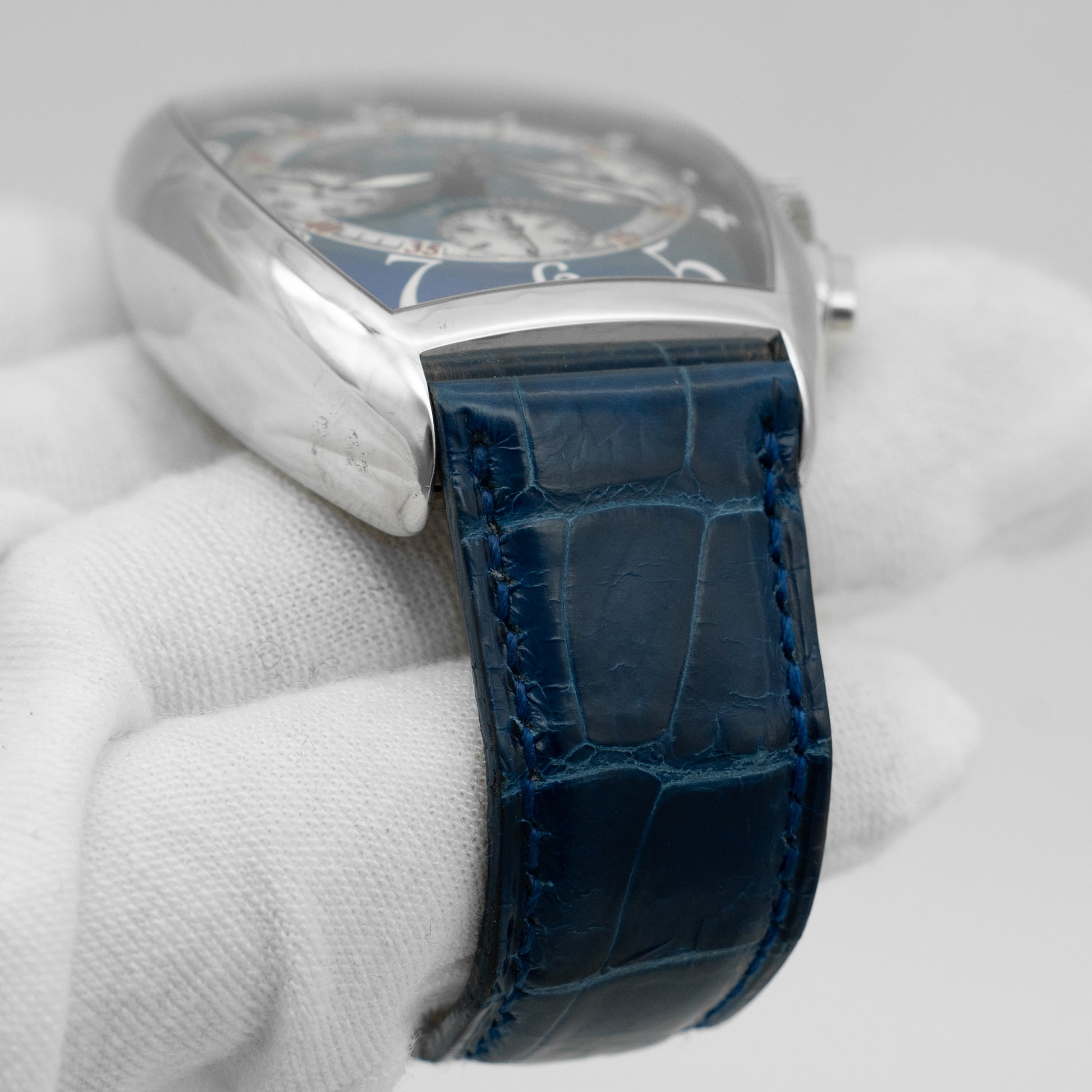 Franck Muller Cintrée Curvex 7850 CC White gold