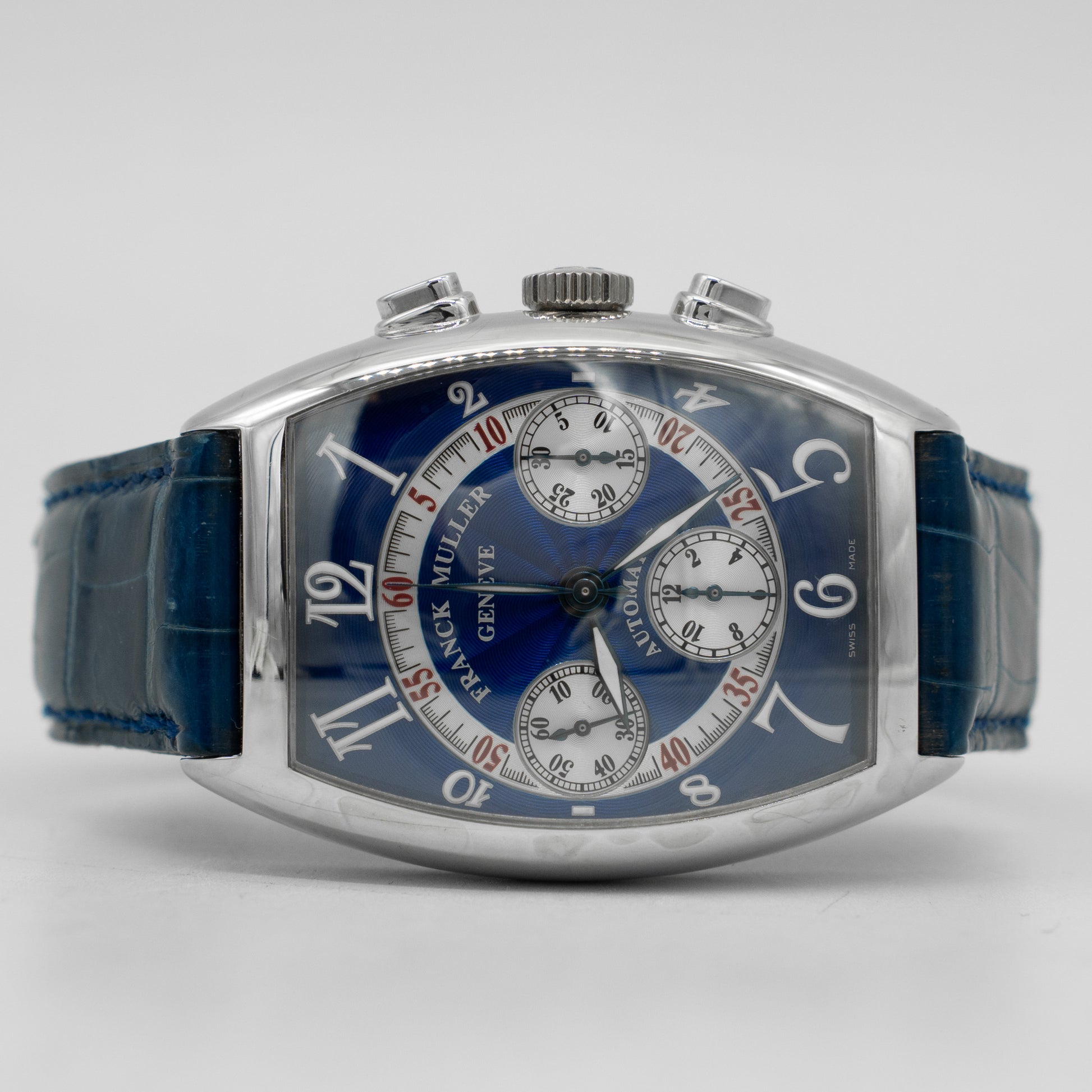 Franck Muller Cintrée Curvex 7850 CC White gold