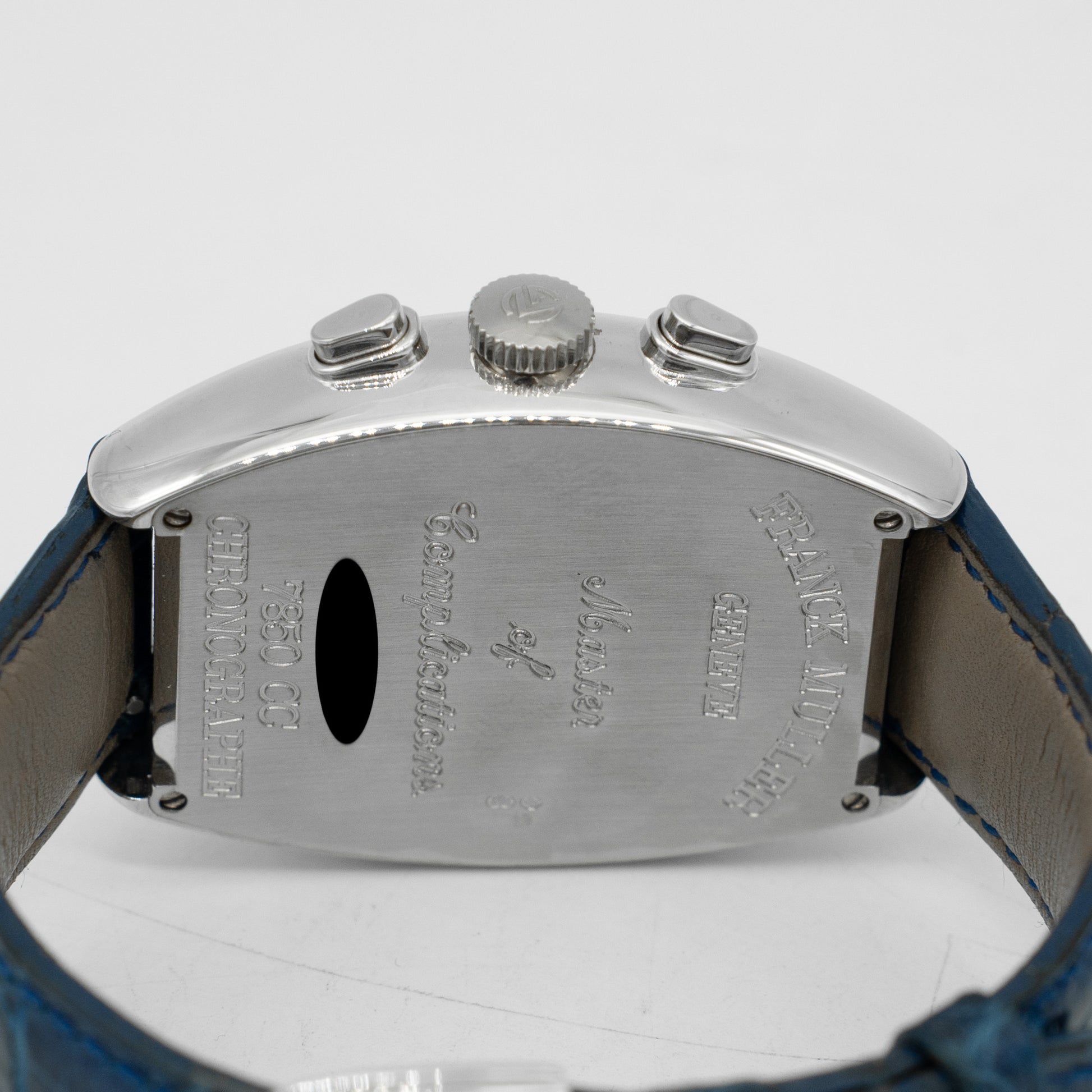 Franck Muller Cintrée Curvex 7850 CC White gold