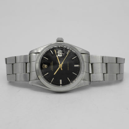 Rolex Oysterdate Precision 6694 Black Dial Oyster Bracelet 34mm