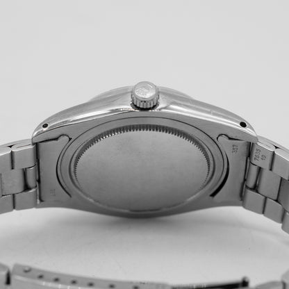 Rolex Oysterdate Precision 6694 Black Dial Oyster Bracelet 34mm