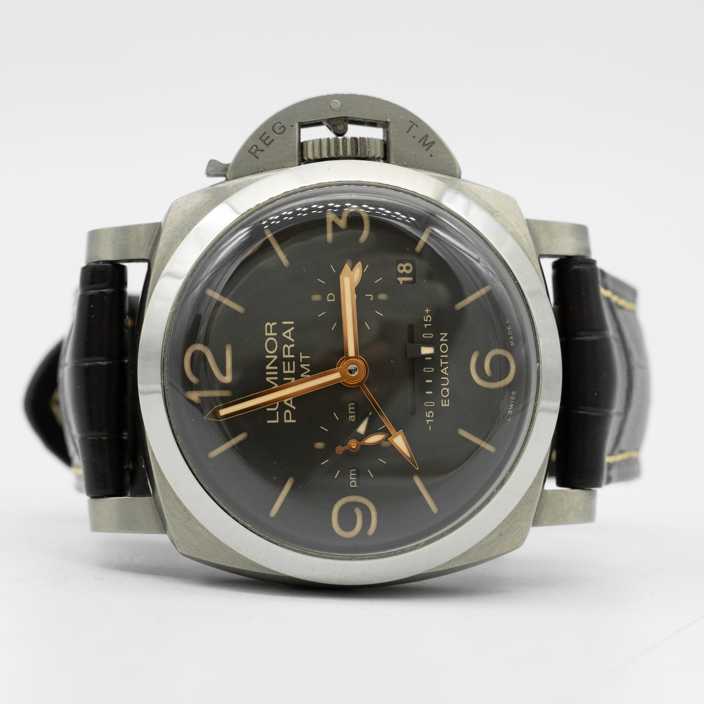 Panerai 8 Days Gmt Equation Of Time Luminor 1950 PAM00656 47mm