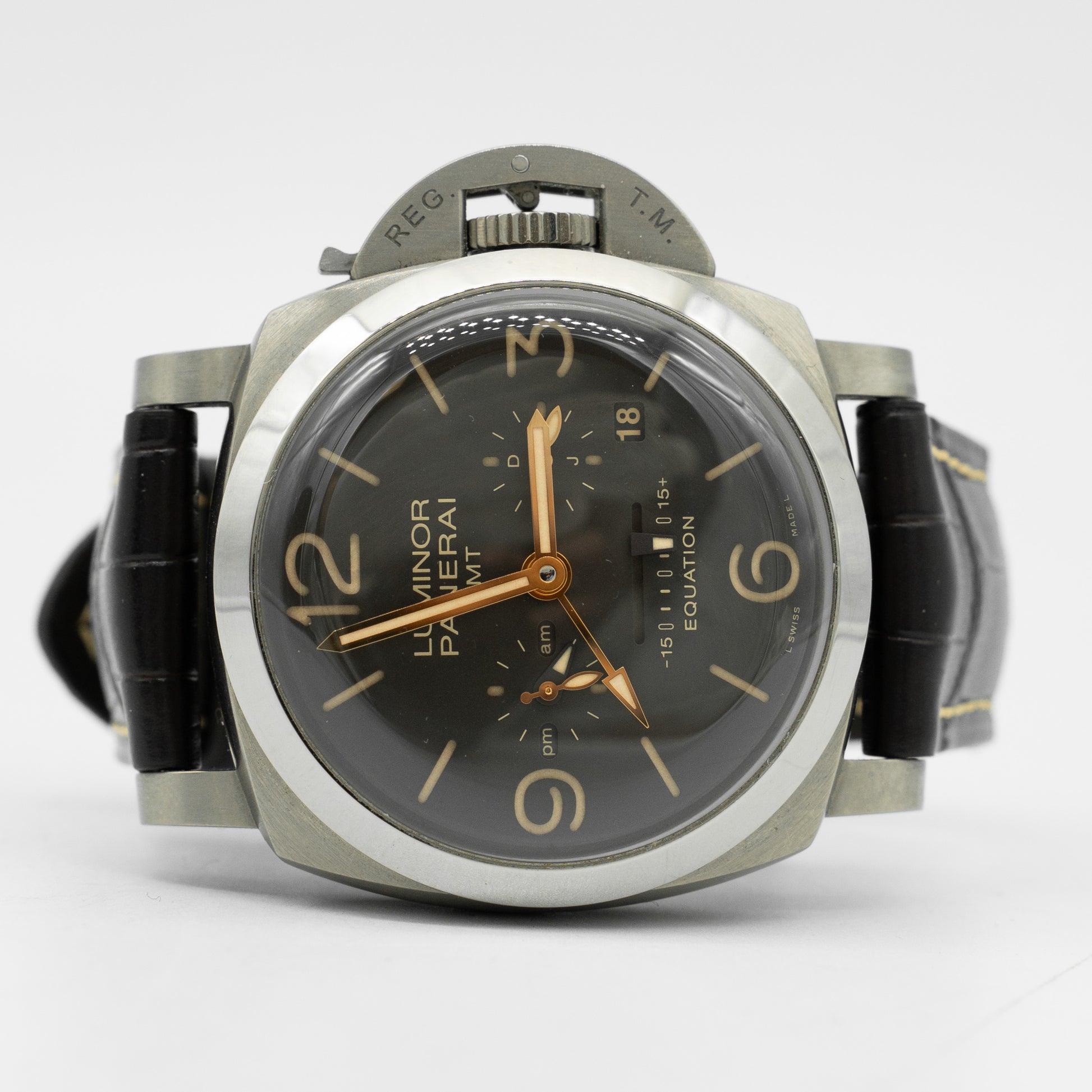 Panerai 8 Days Gmt Equation Of Time Luminor 1950 PAM00656 47mm