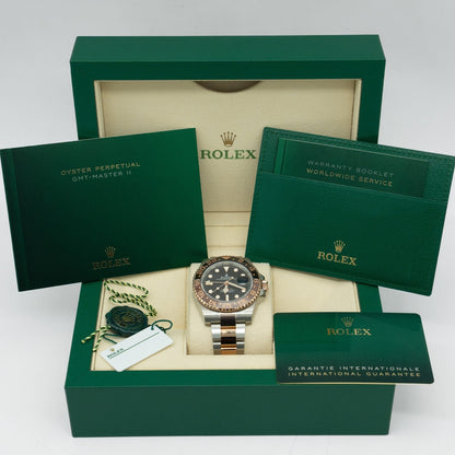 Rolex GMT-Master II 126711CHNR Rootbeer Two-Tone Automatic 40mm