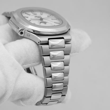 Patek Philippe Nautilus 5726/1A-010 Annual Calendar Moon Phases Stainless Steel