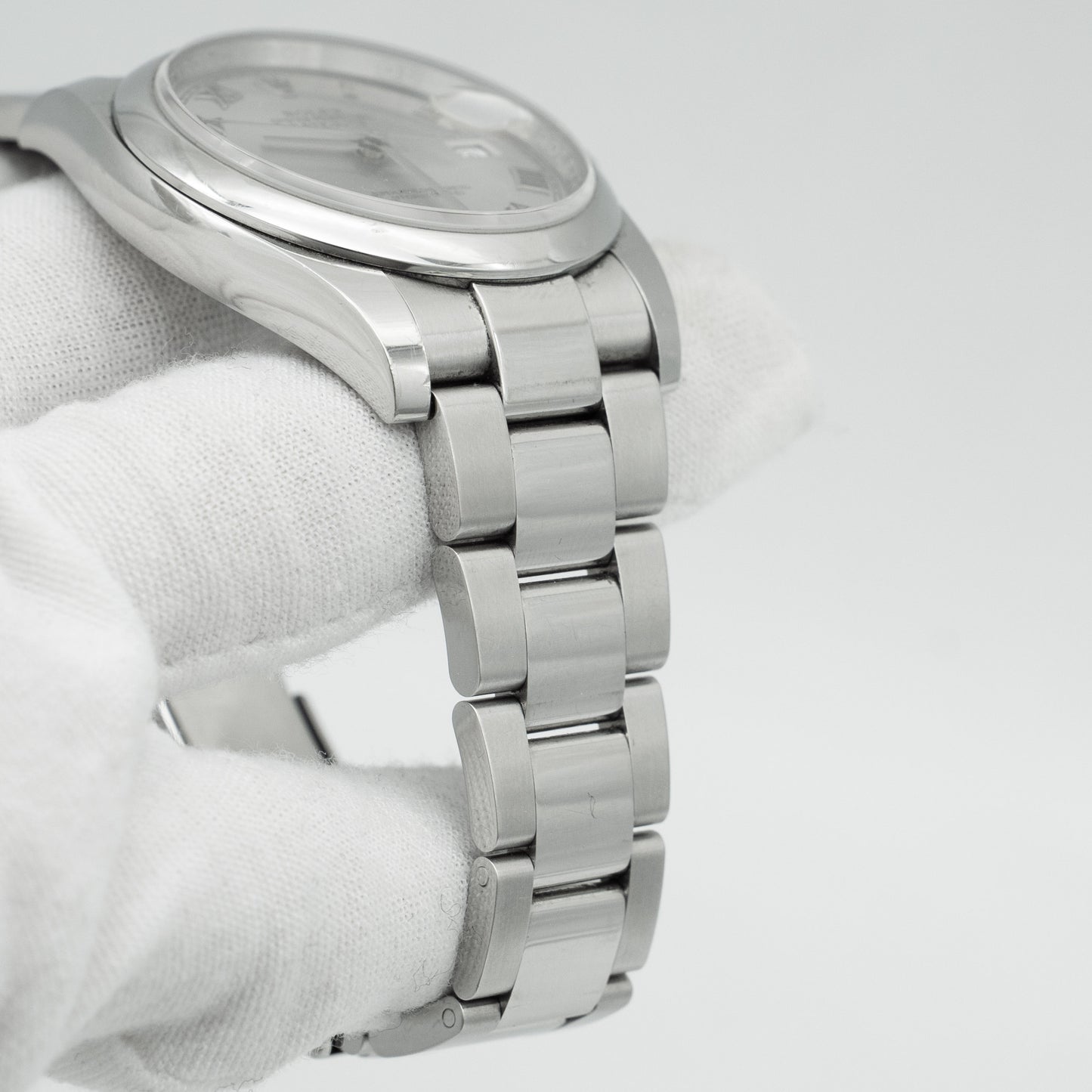 Rolex Datejust 116200 36mm Silver Roman Dial Stainless Steel