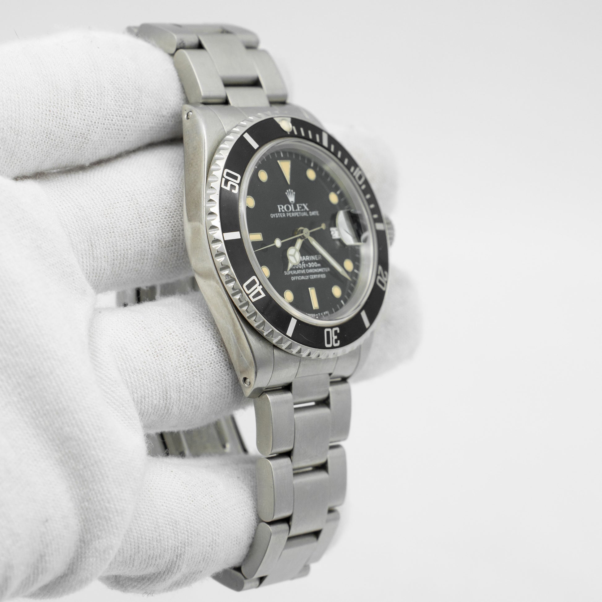 Rolex Submariner Stainless Steel Watch 16610