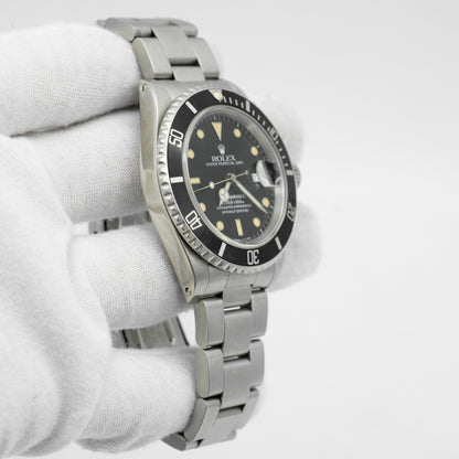 Rolex Submariner Stainless Steel Watch 16610