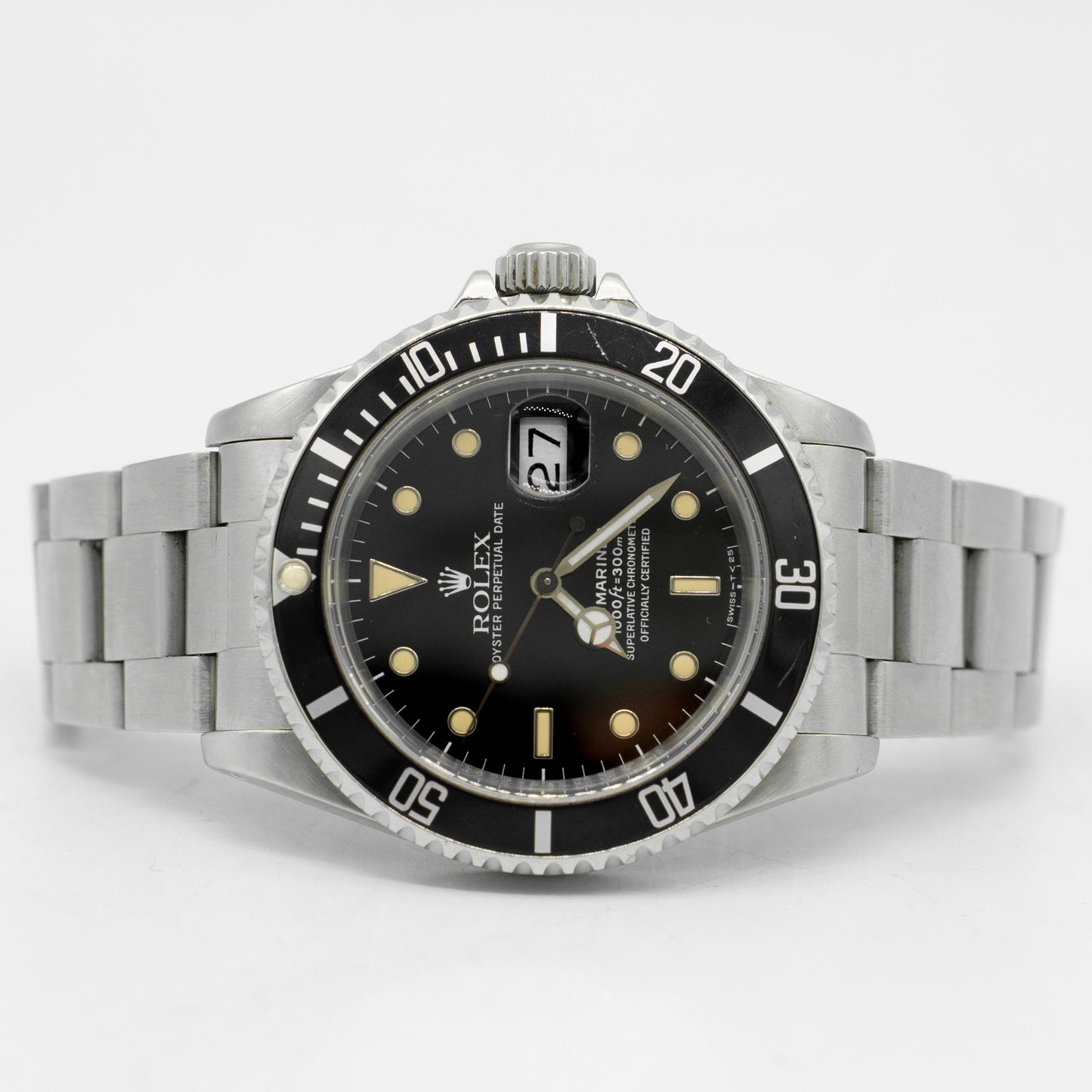 Rolex Submariner Stainless Steel Watch 16610