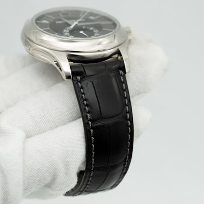 Patek Philippe Complications 5205G-010 Annual Calendar White Gold Black Dial
