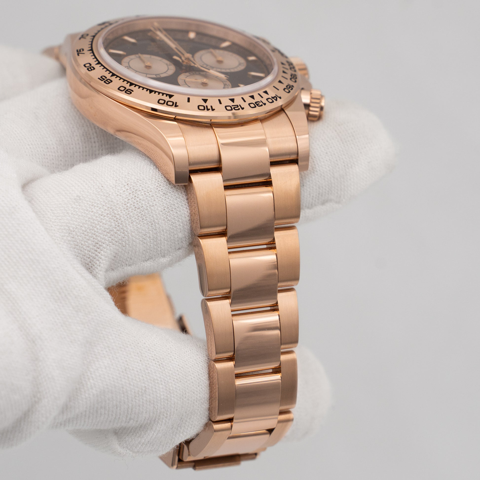 Rolex Daytona 40mm 126505 Rose Gold Black Dial
