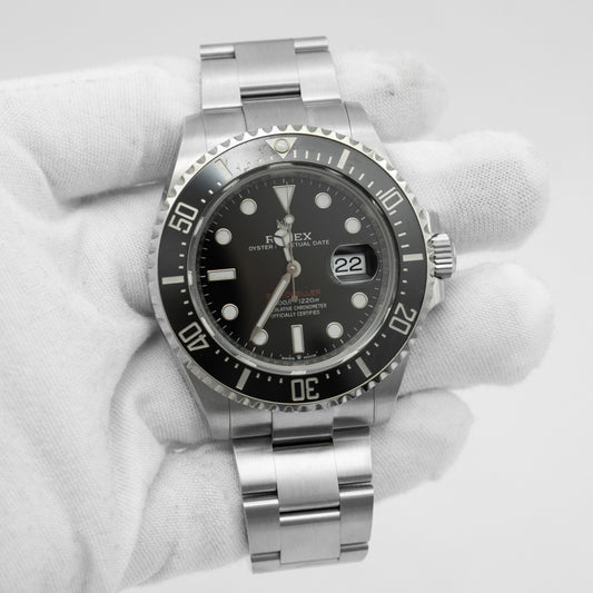 Rolex Sea-Dweller 126600 Black Dial Red Text 43mm Automatic Steel
