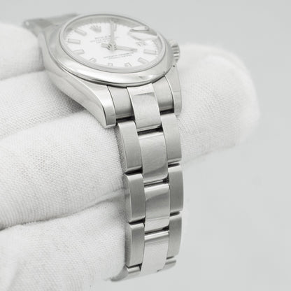 Rolex Datejust 26mm Stainless Steel White Dial Ladies Automatic Watch 179160