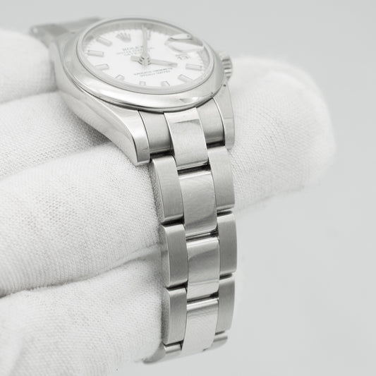Rolex Datejust 26mm Stainless Steel White Dial Ladies Automatic Watch 179160