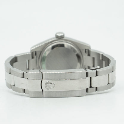 Rolex Datejust 26mm Stainless Steel White Dial Ladies Automatic Watch 179160
