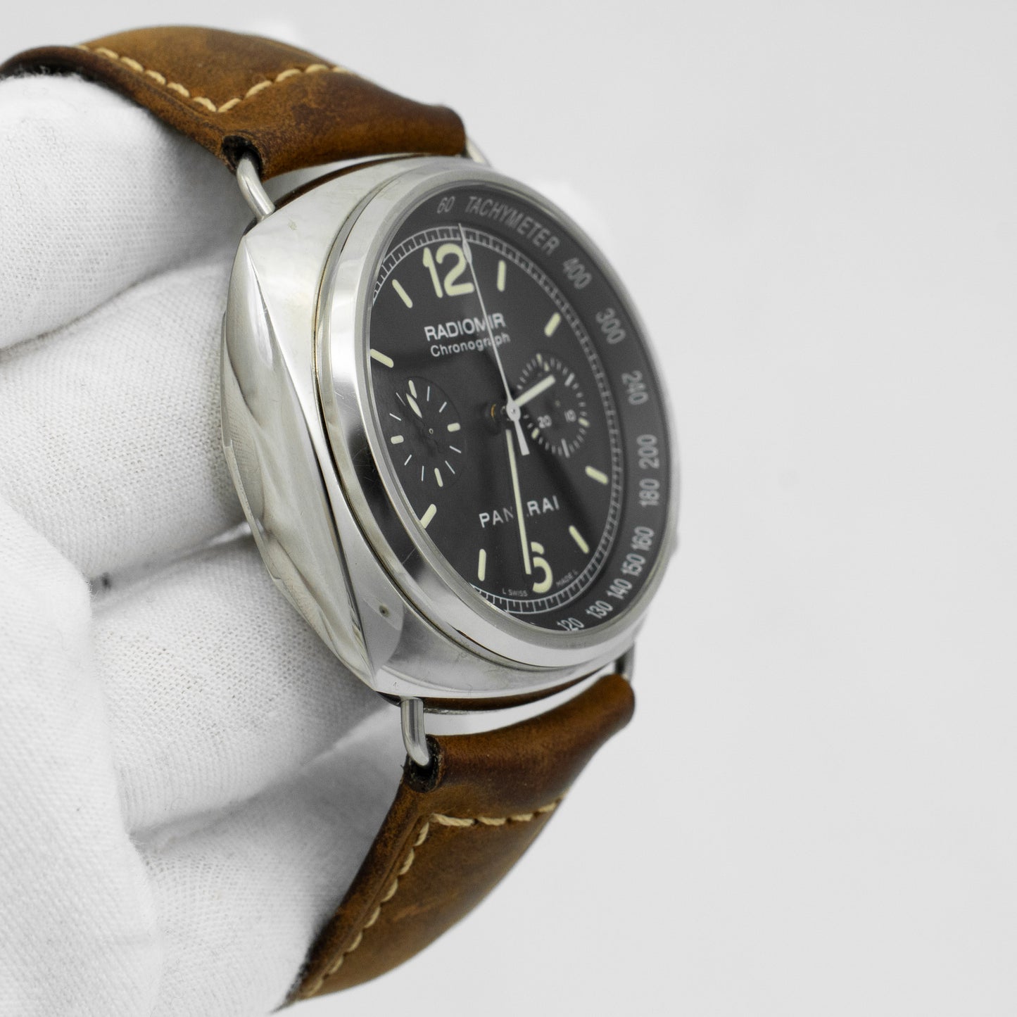 Panerai Radiomir Stainless Steel 45mm Chronograph Watch PAM00288