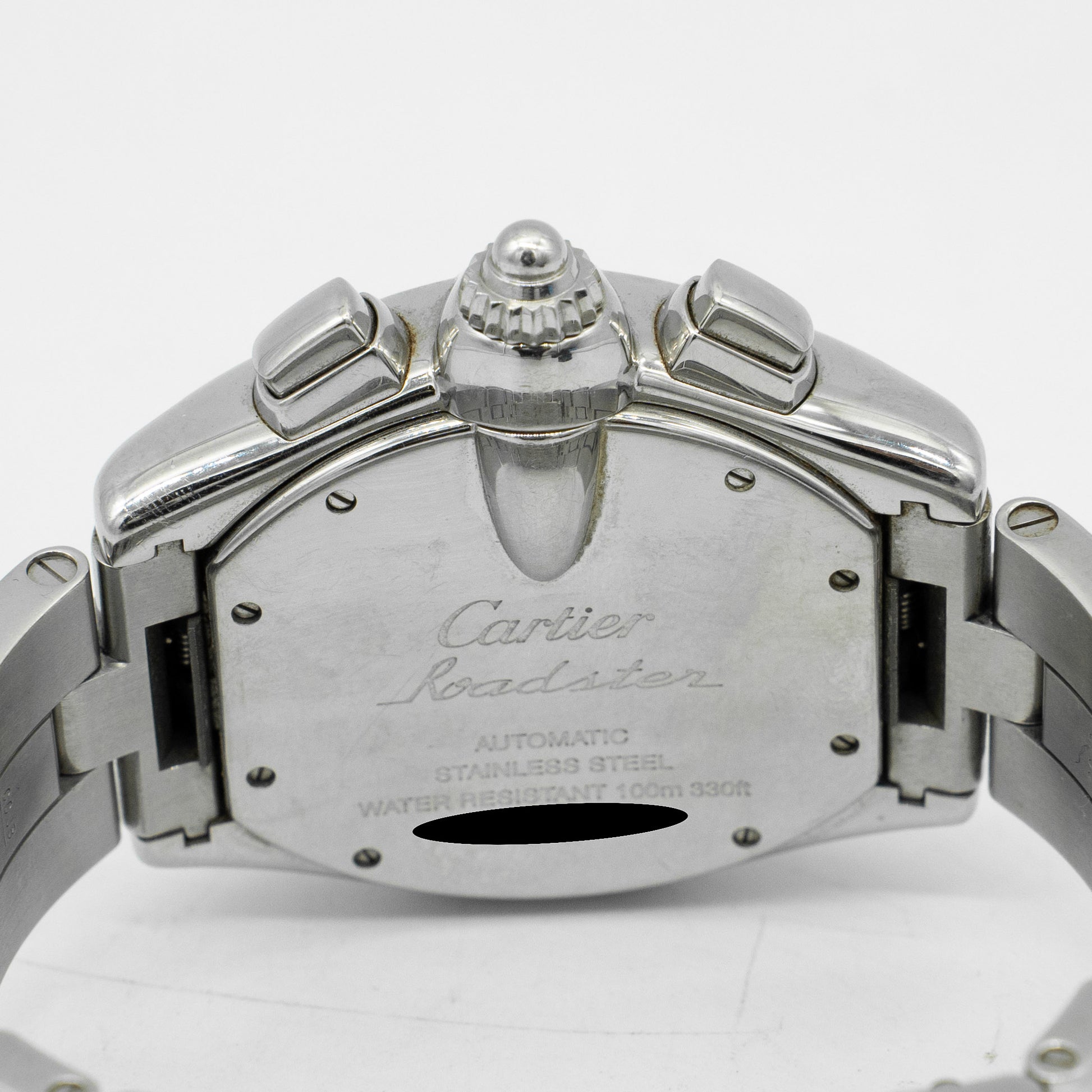 Cartier Roadster Chronograph 2618 Black Dial 40mm Automatic