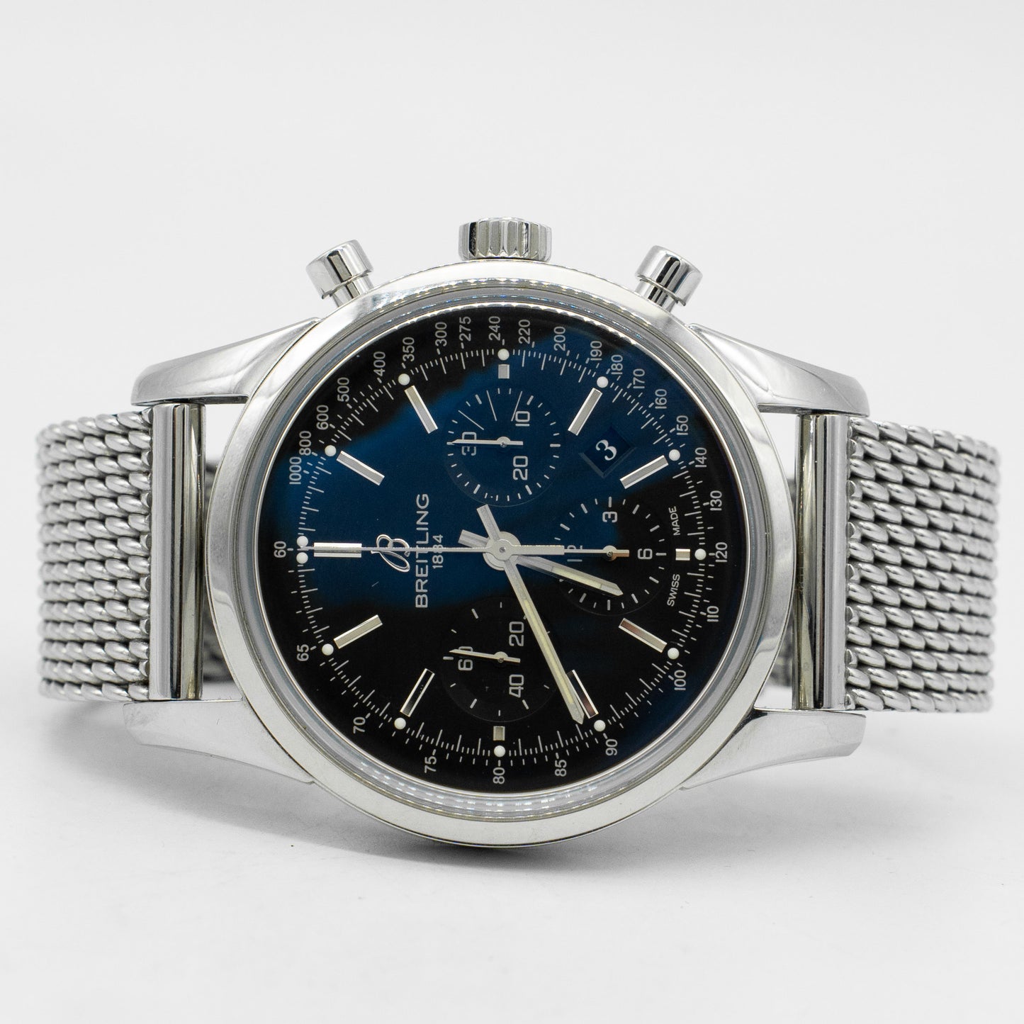 Breitling Transocean Chronograph AB015212/BA99 Black Dial 43mm