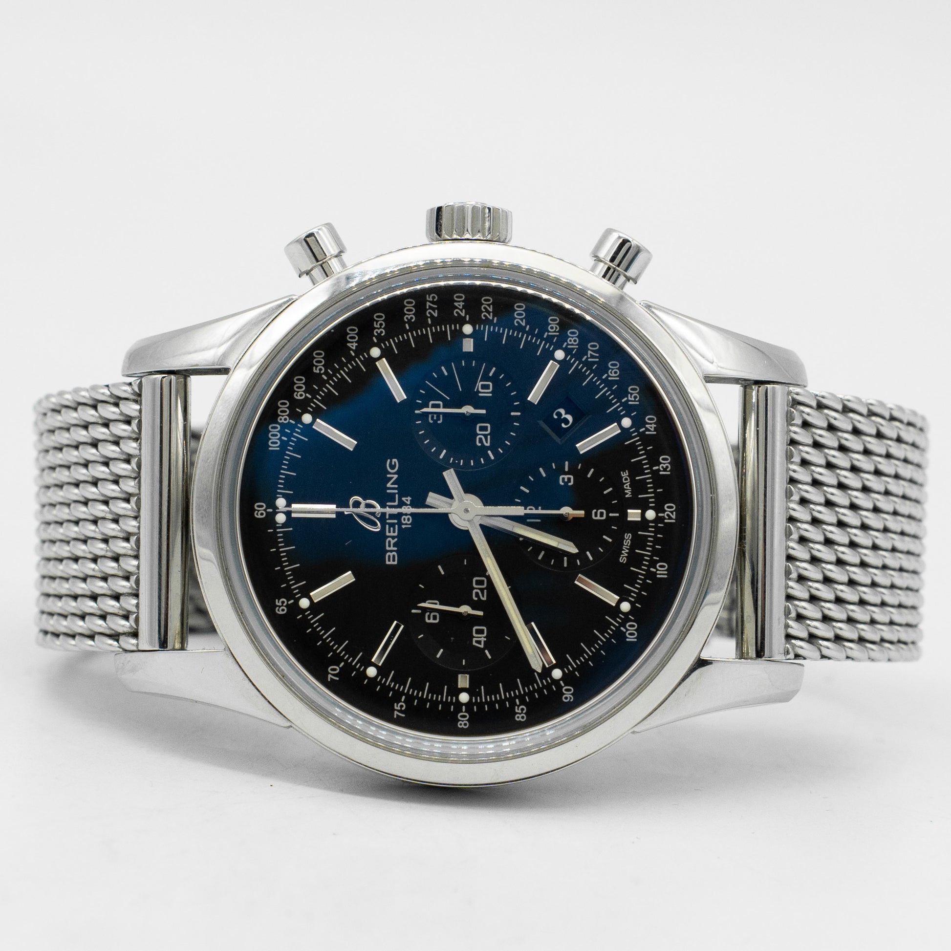 Breitling Transocean Chronograph AB015212/BA99 Black Dial 43mm
