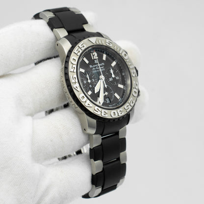 Blancpain Air Command 2285F-6530-66 40MM Black Dial