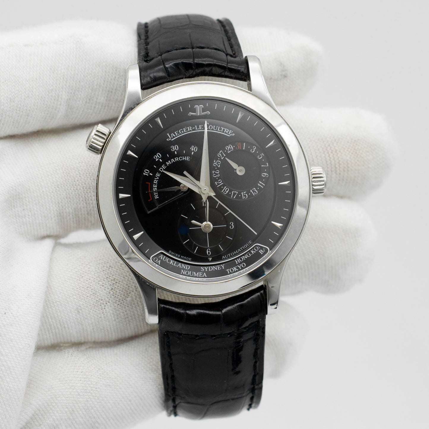 Jaeger-LeCoultre Master Geographic World Time Power Reserve 142.8.92.S 38mm