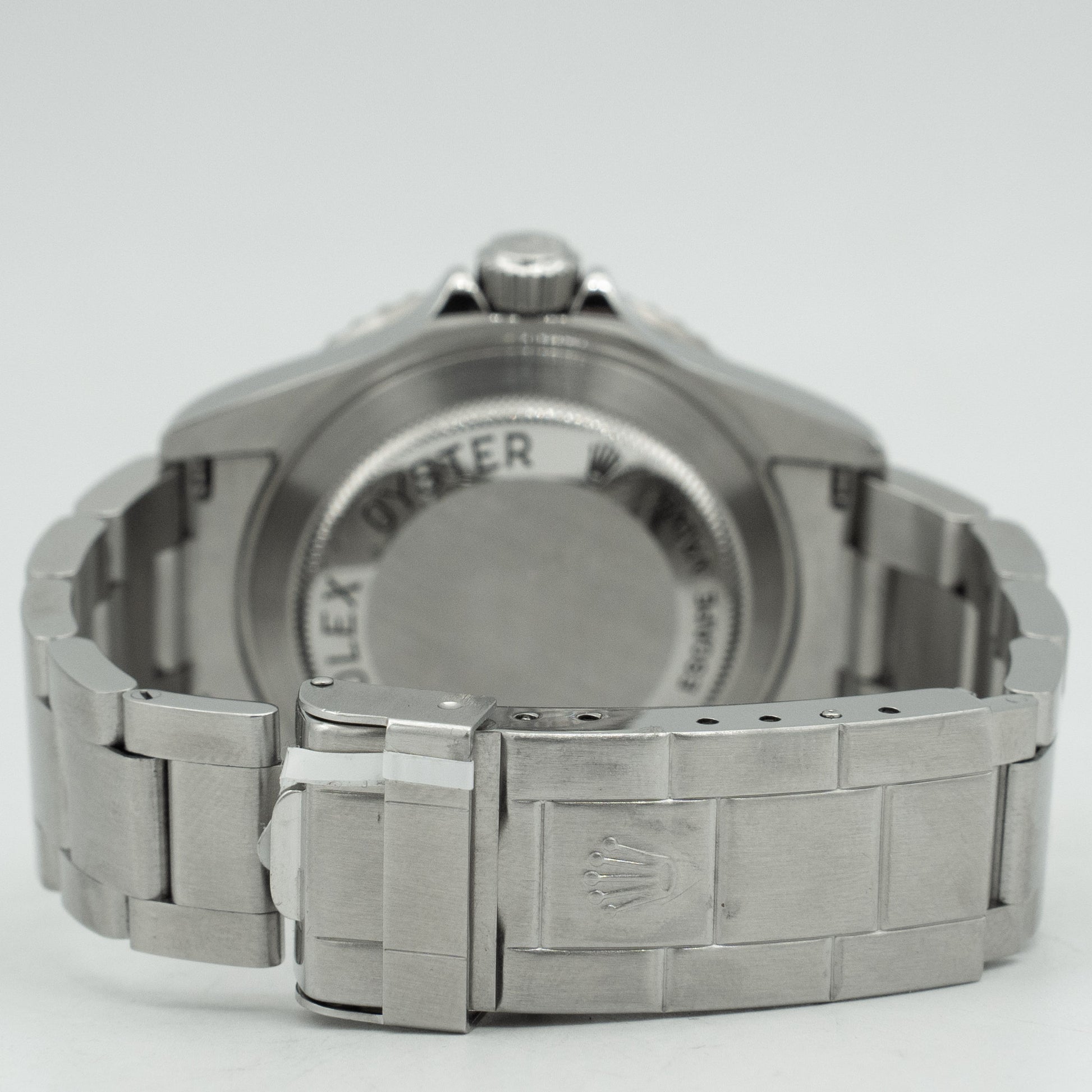 Rolex Sea-Dweller 16600 Silver Oyster Bracelet with Black Bezel