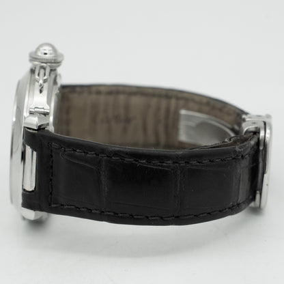 Pasha De Cartier Unisex Automatic Watch 2324 Black Dial Deployment Buckle
