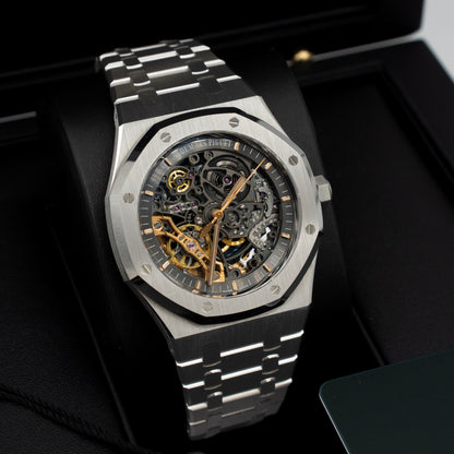 Audemars Piguet Royal Oak Double Balance Wheel Openworked 15407ST.OO.1220ST.01