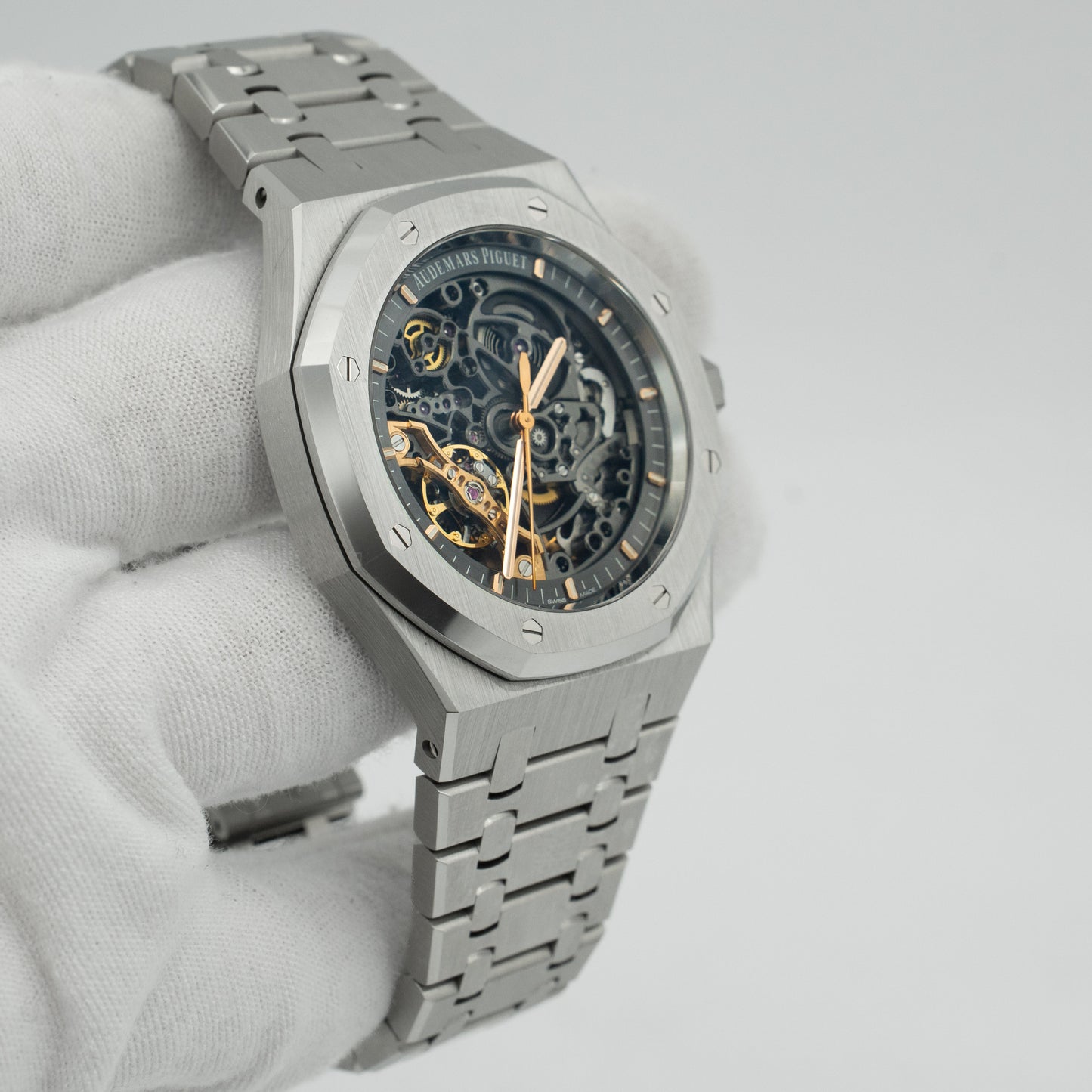 Audemars Piguet Royal Oak Double Balance Wheel Openworked 15407ST.OO.1220ST.01