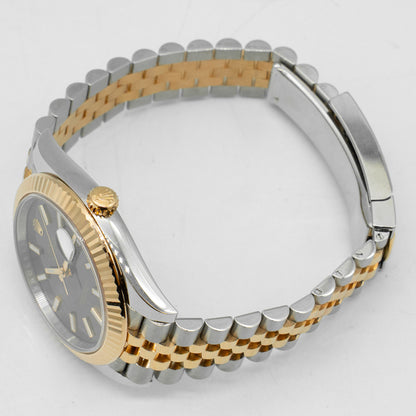 Rolex Datejust 126331 Chocolate Dial Jubilee Band Two-Tone Everose 41mm